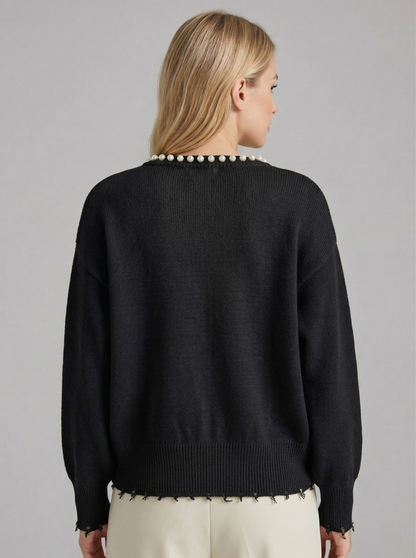Ruœgy Cardigan à Bordure En Perles Femme