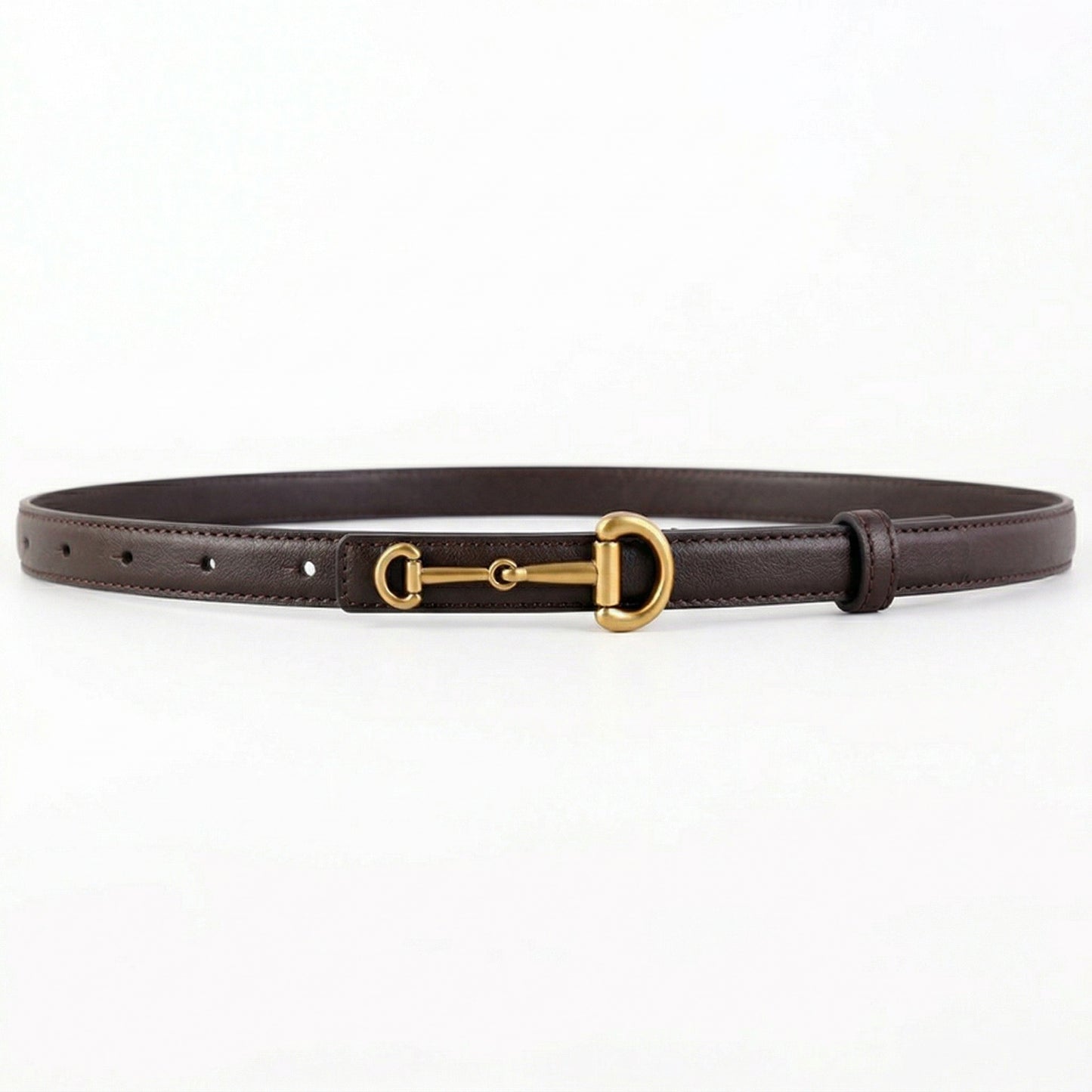 Ruœgy Ceinture Fine à Boucle Mors Femme