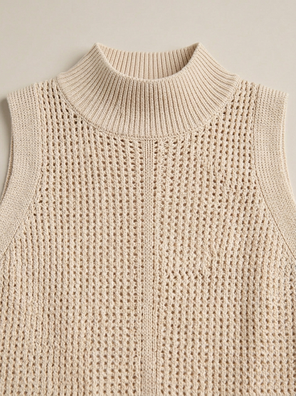 Ruœgy Haut En Tricot Sans Manches Femme