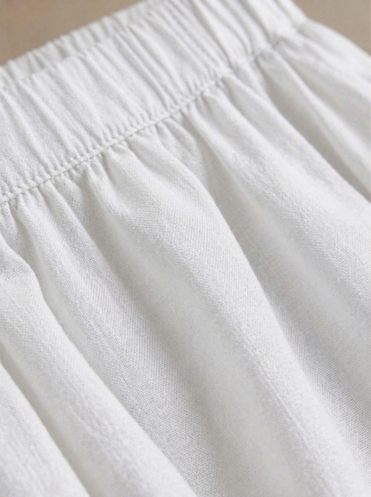 Ruœgy Jupe Longue En Coton Avec Poches Femme
