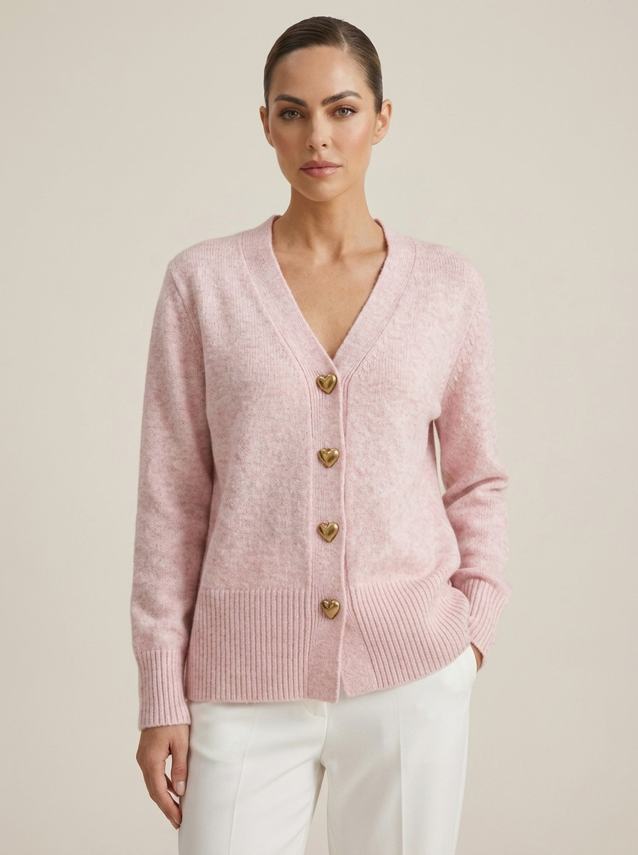 Gilet Femme Élégant en Maille à Coupe Fluide