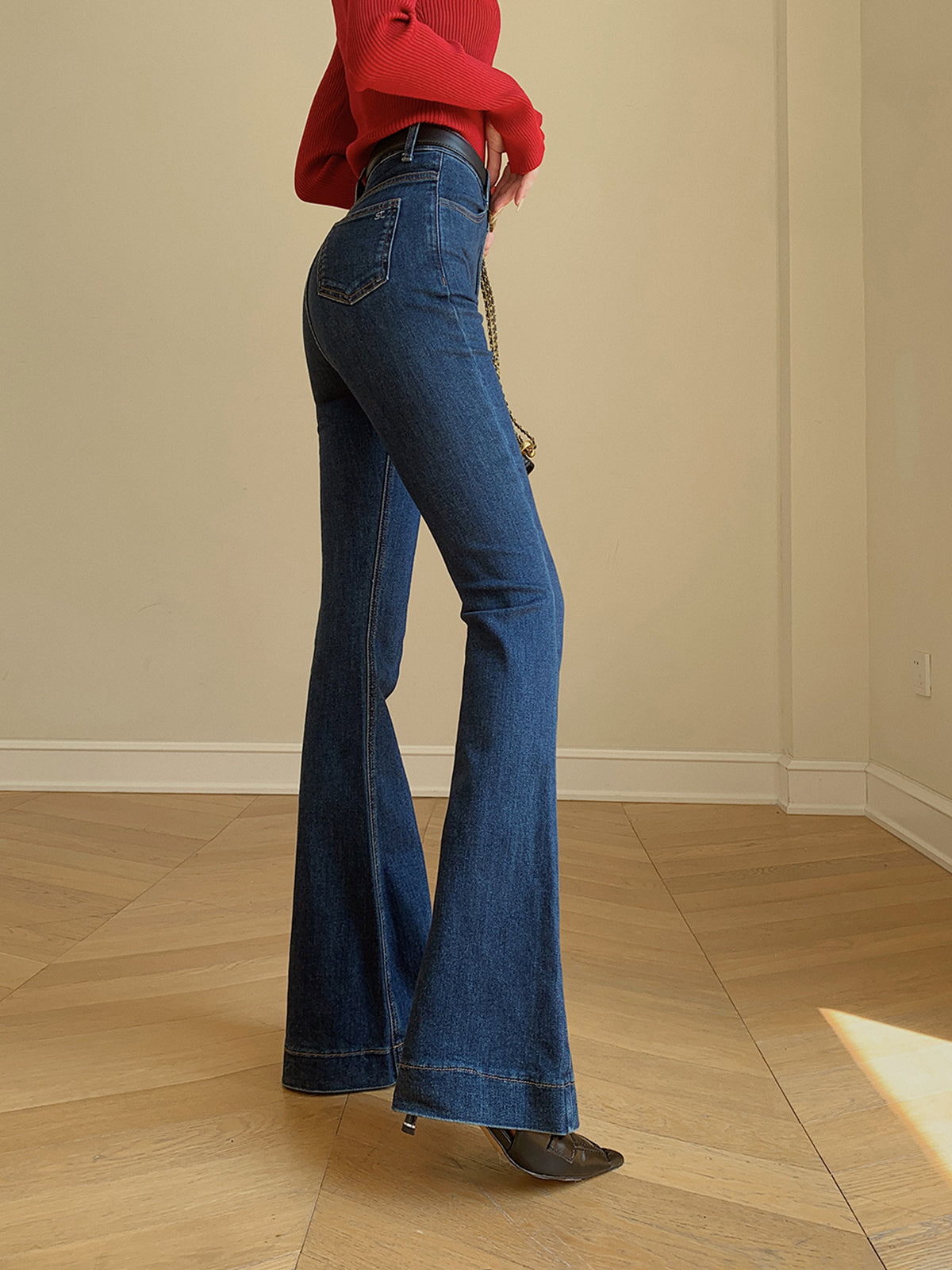 Jean Bootcut Stretch Femme