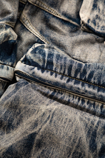 Jean Cargo Large Multipoches Femme