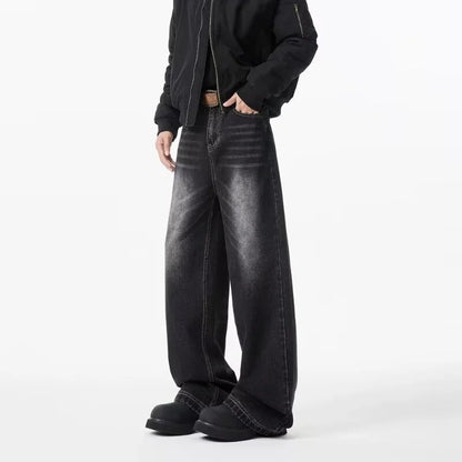 Jean Large Délavé Homme
