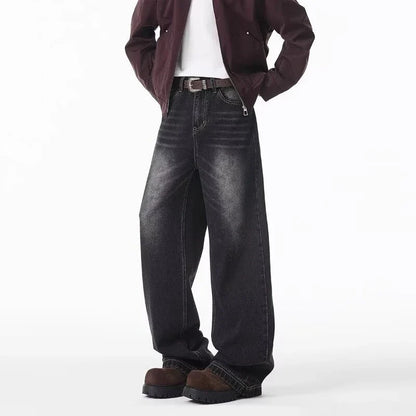 Jean Large Délavé Homme