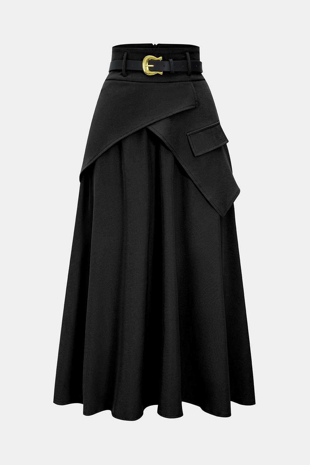 Jupe Asymétrique Froncée Femme