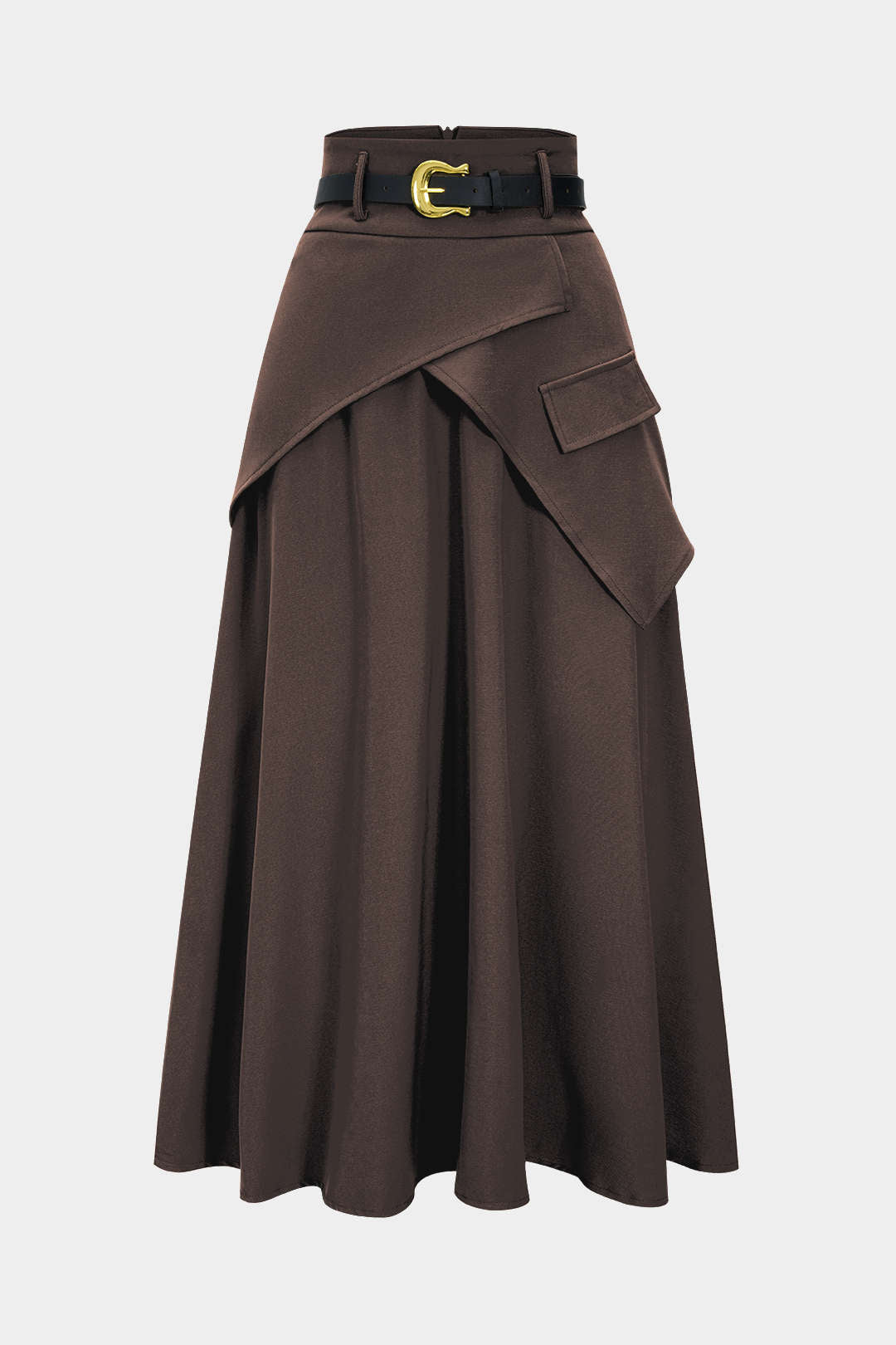 Jupe Asymétrique Froncée Femme