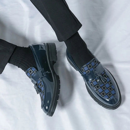 Mocassin à Pompons Classiques Homme