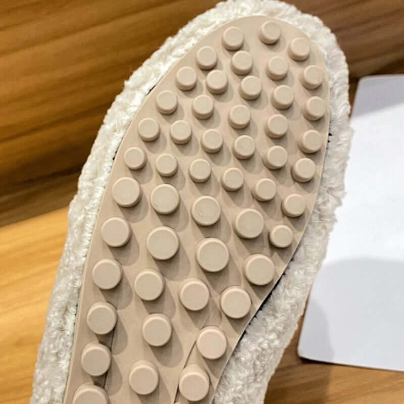 Mocassins Femme à Enfiler avec Semelle Antidérapante et Doublure Moelleuse