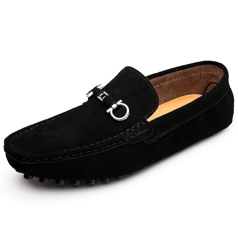 Mocassins de Conduite en Suédine Hommes