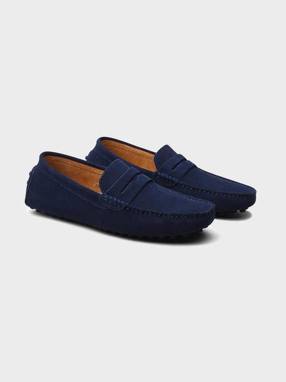 Mocassins en Daim à Semelle Souple Homme