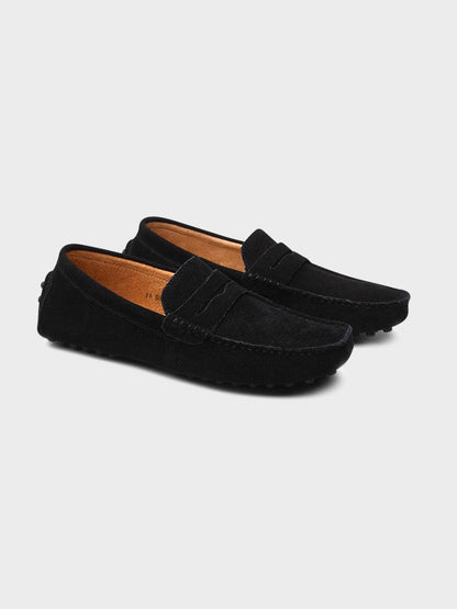 Mocassins en Daim à Semelle Souple Homme