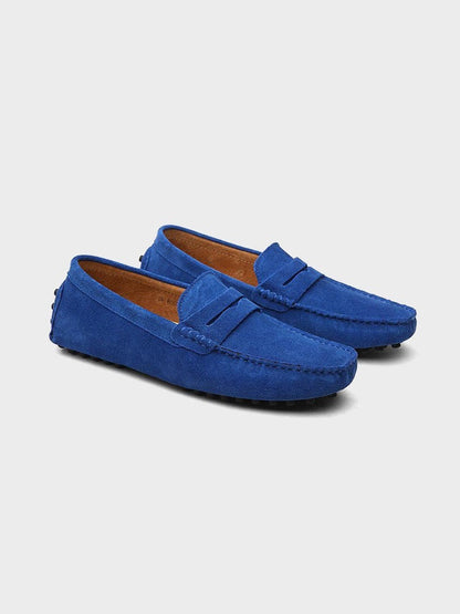 Mocassins en Daim à Semelle Souple Homme