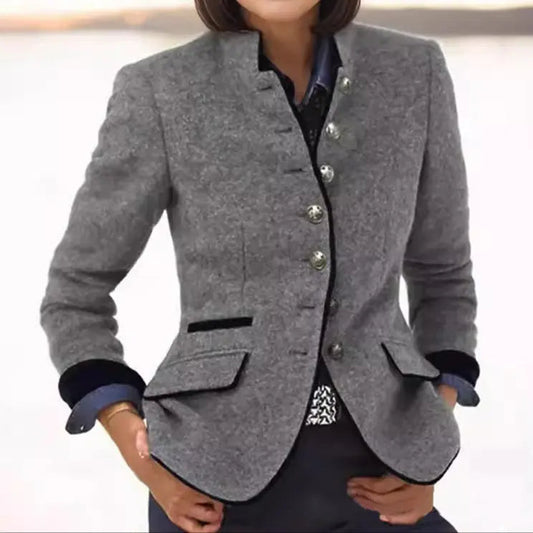 Ruœgy Blazer En Laine Chic Femme