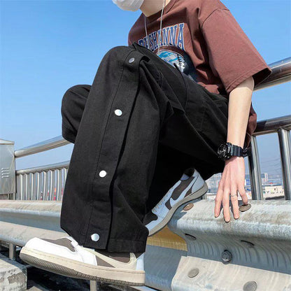 Pantalon Cargo Large à Poches Oversize Homme