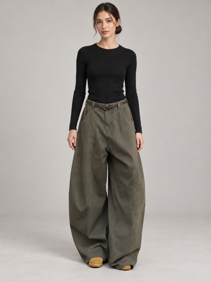 Pantalon Cargo Femme