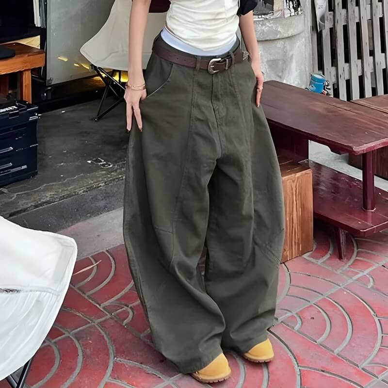 Pantalon Cargo Femme