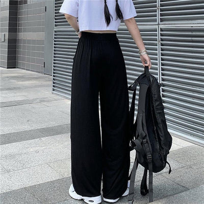 Pantalon Large à Découpes Papillon Femme