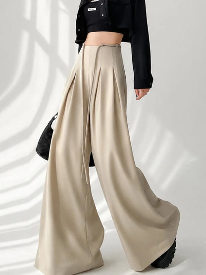 Pantalon Large Style Tailleur Femme