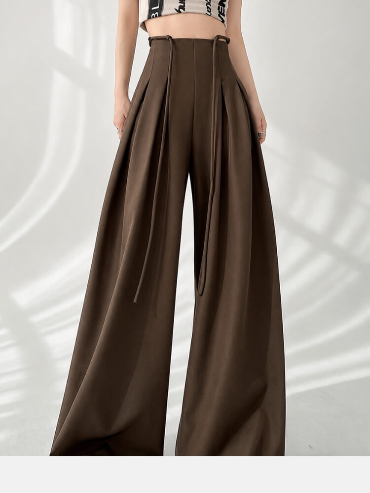 Pantalon Large Style Tailleur Femme