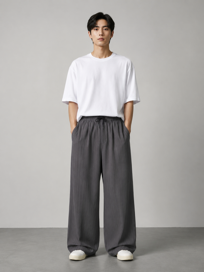 Pantalon Large Style Homme