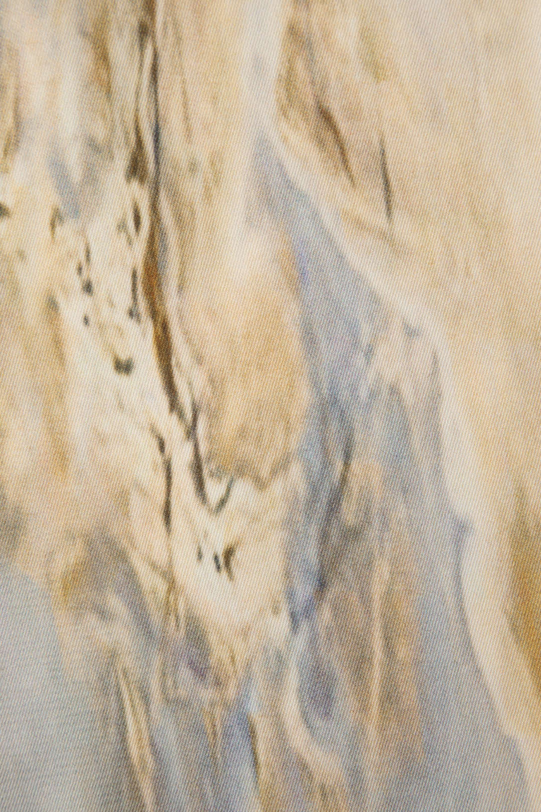 Pantalon Satin Imprimé Marbré Femme