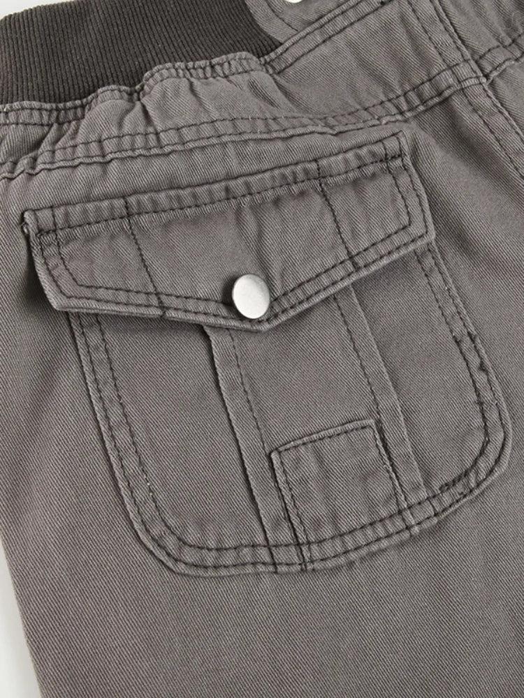 Pantalon Taille Basse avec Cordon Femme