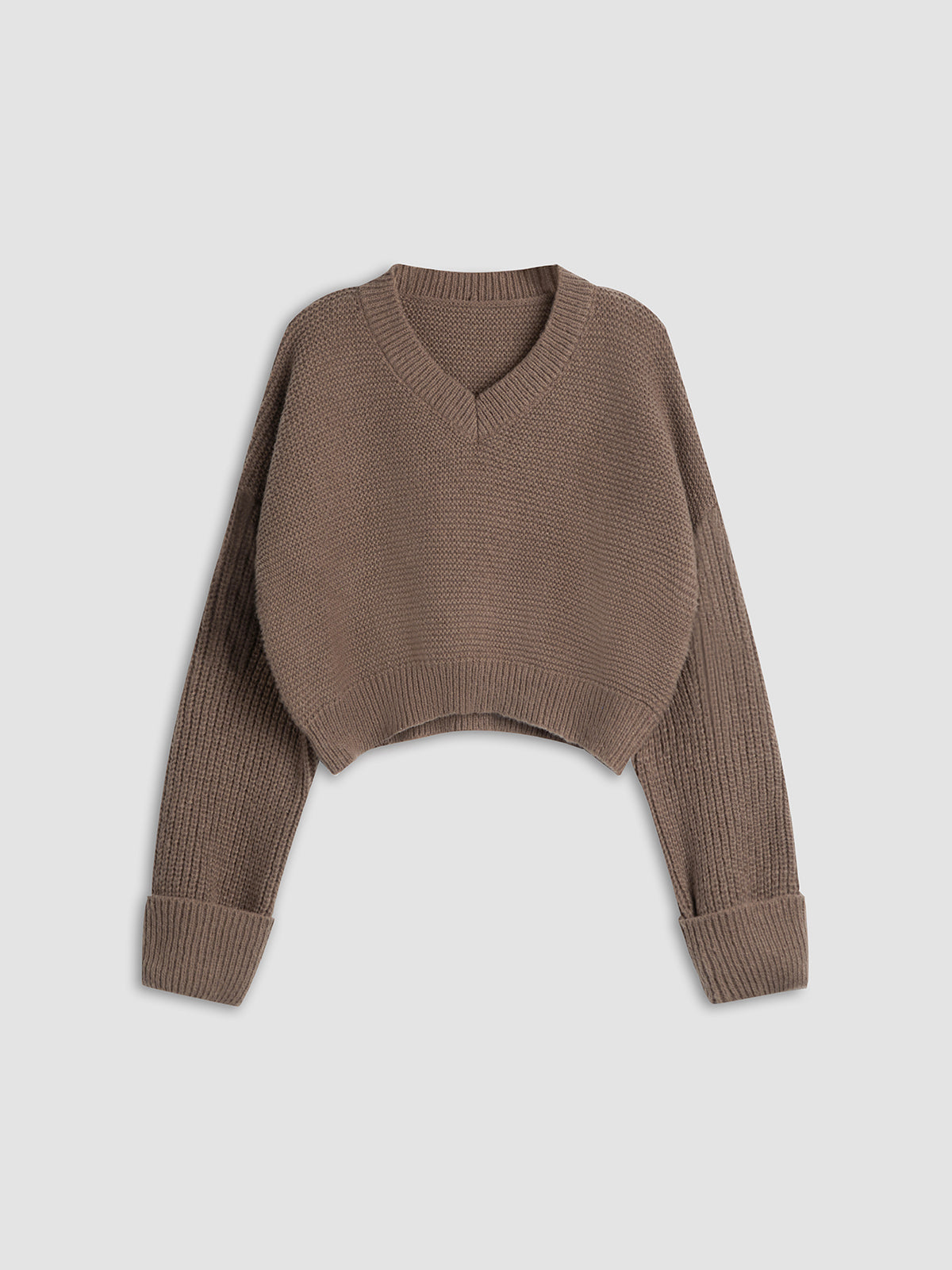 Pull Femme à Col V en Maille Douce Coupe Décontractée