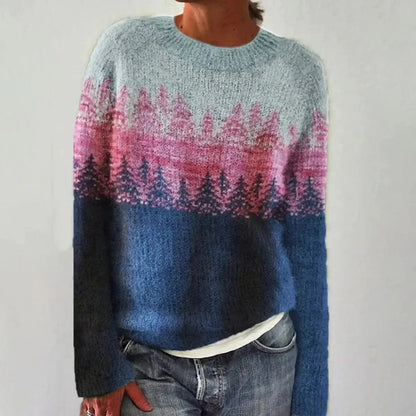 Pull Maille Scandinave Femme
