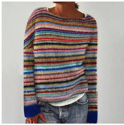 Pull Maille Scandinave Femme