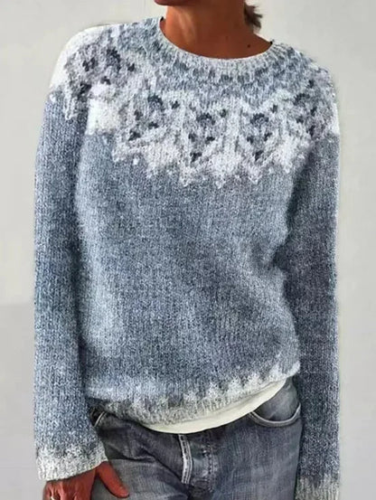 Pull Maille Scandinave Femme
