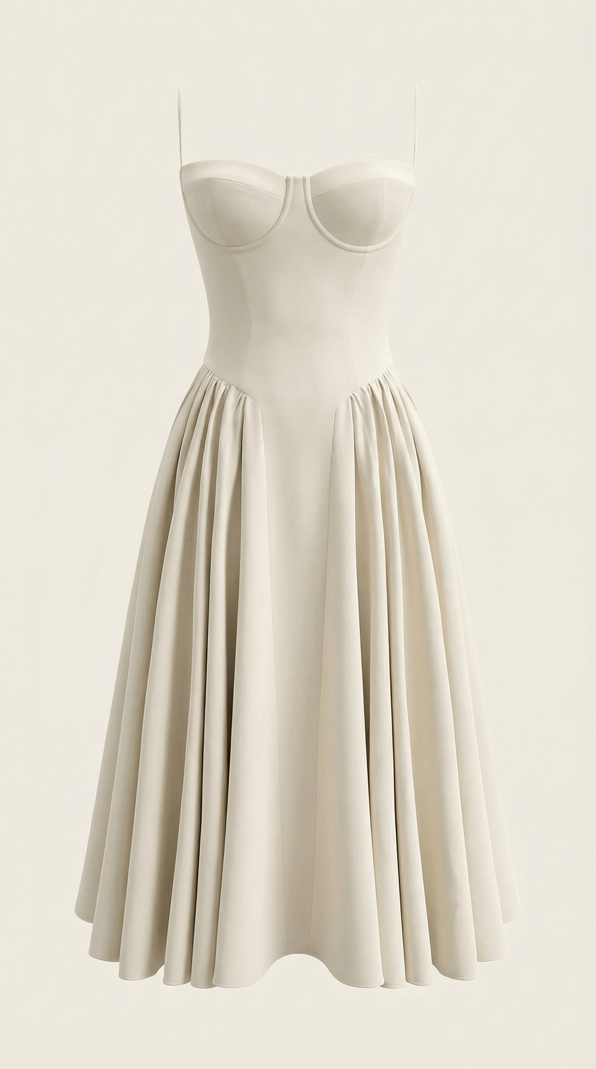 Robe Fleurie Midi Évasée Femme