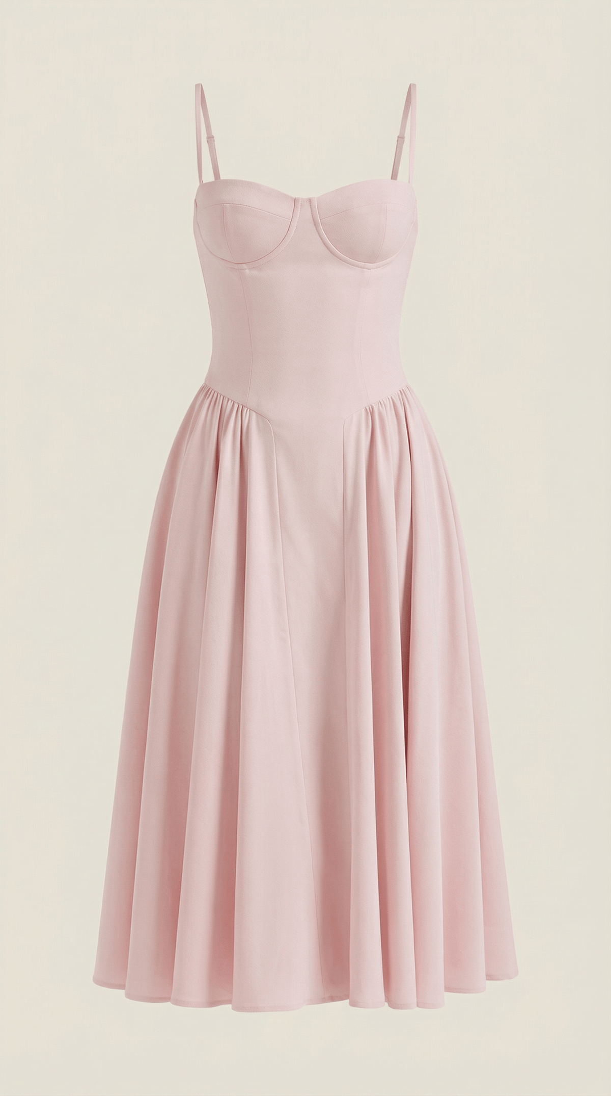 Robe Fleurie Midi Évasée Femme