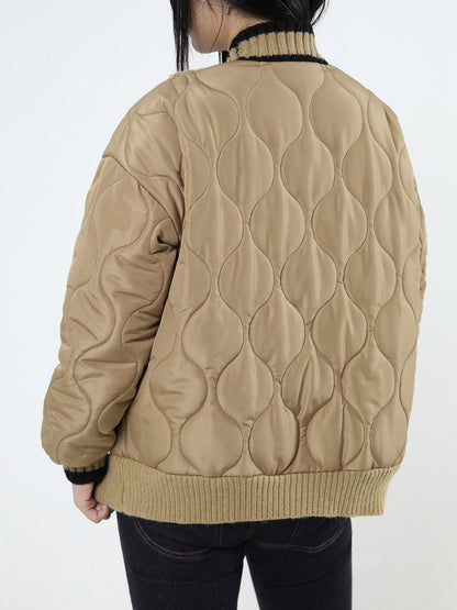 Ruœgy Cardigan Matelassé Oversize Femme