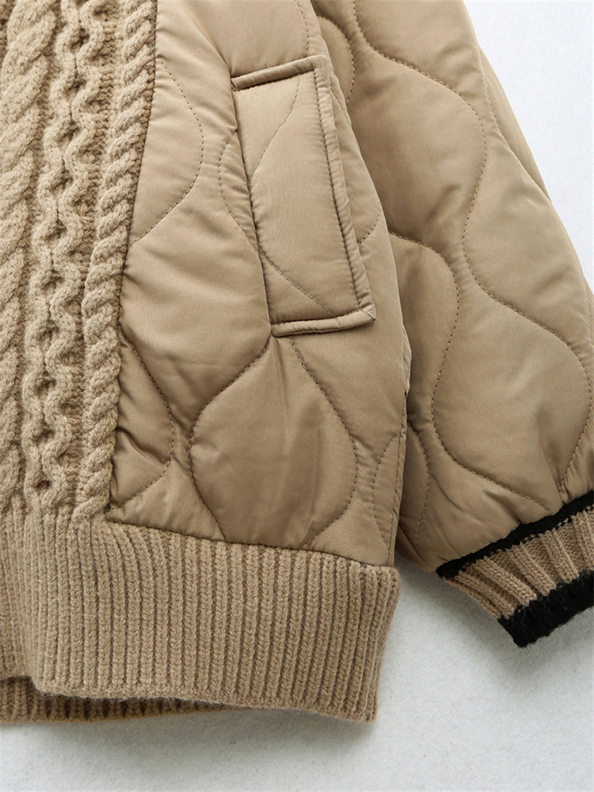 Ruœgy Cardigan Matelassé Oversize Femme