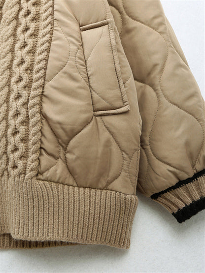 Ruœgy Cardigan Matelassé Oversize Femme