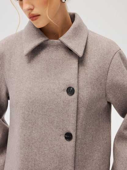 Ruœgy Manteau Laine À Col Femme