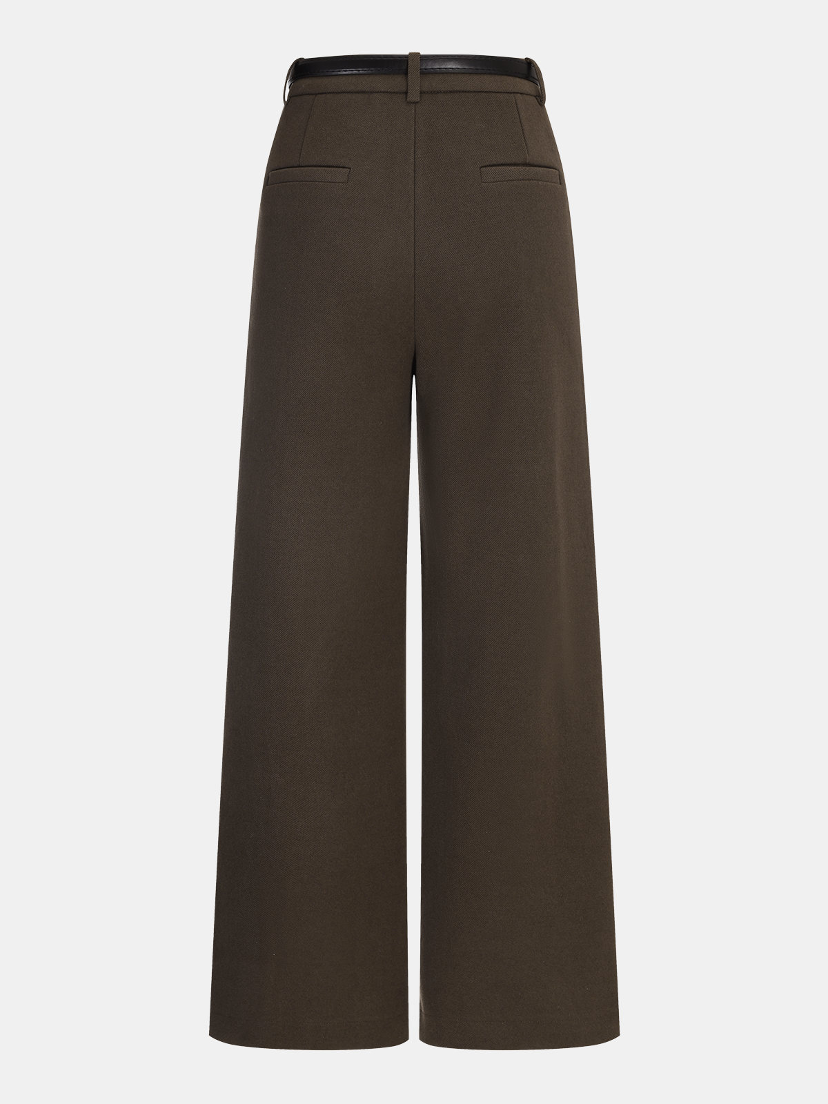 Ruœgy Pantalon Droit Ceinturé Femme