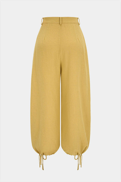Ruœgy Pantalon Poches Boutonnées Femme