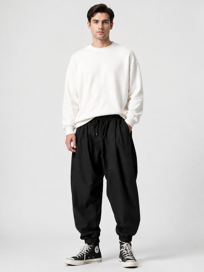 Ruœgy Pantalon Sarouel Léger Homme