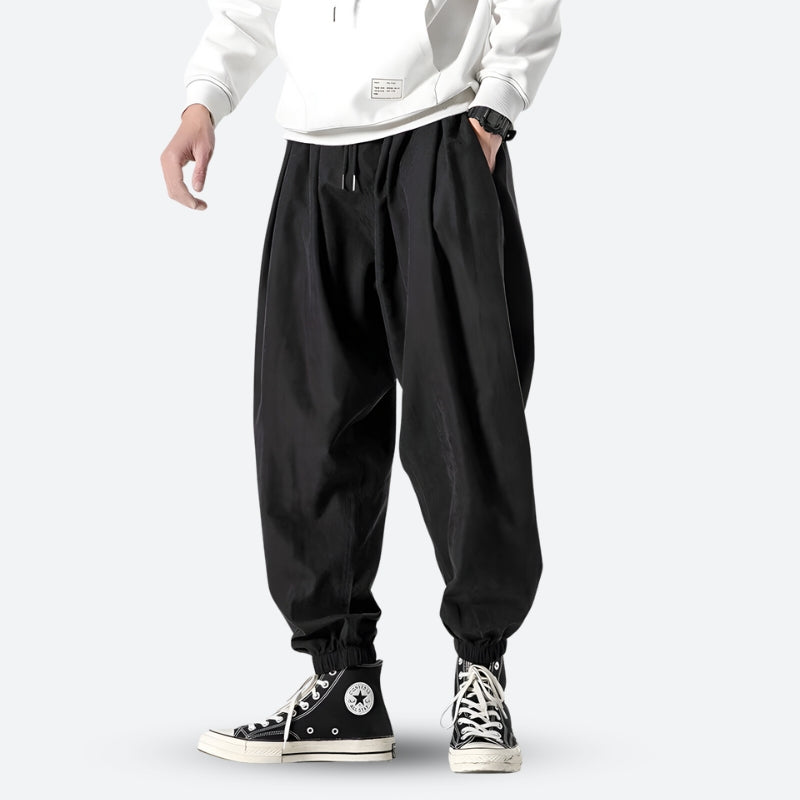 Ruœgy Pantalon Sarouel Léger Homme