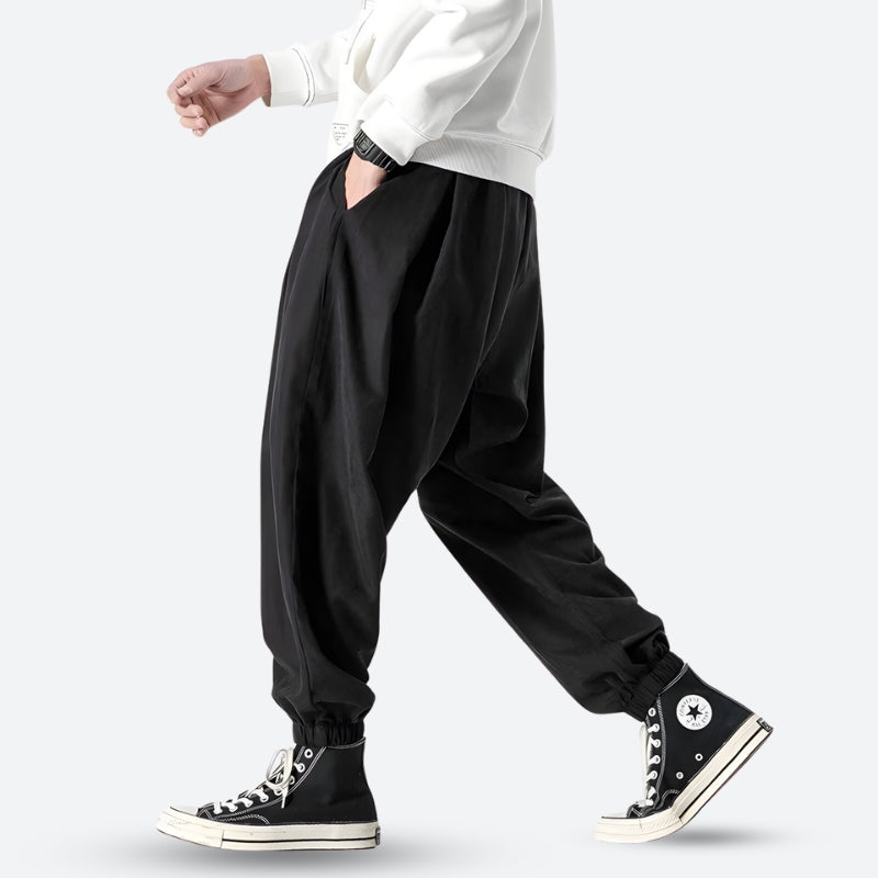 Ruœgy Pantalon Sarouel Léger Homme