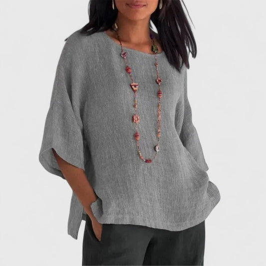 Ruœgy Blouse En Lin Oversize Femme