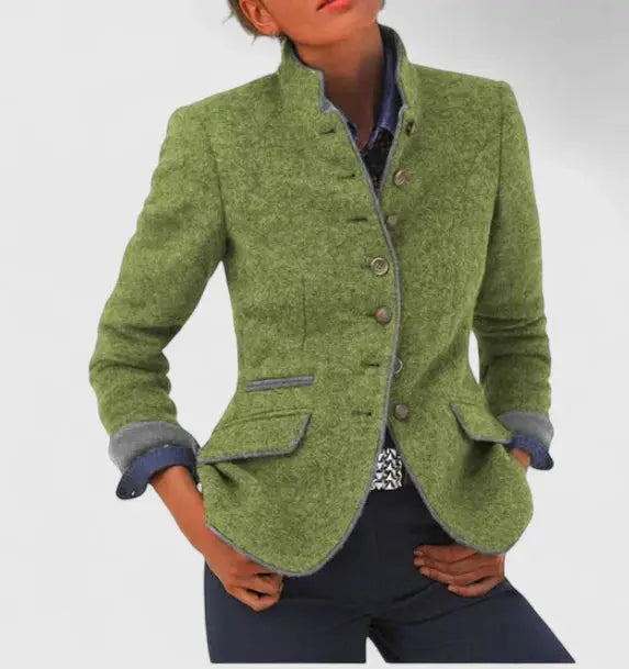 Ruœgy Blazer En Laine Chic Femme