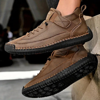 Ruœgy Baskets Montantes Orthopédiques à Lacets Femme
