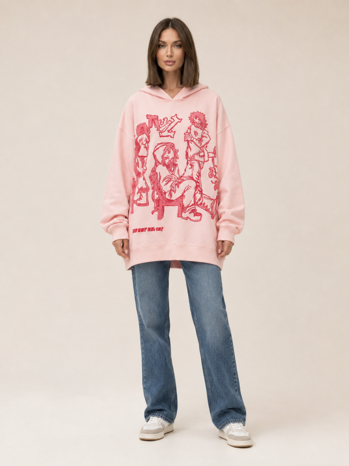 Sweat à Capuche Manga Harajuku Femme