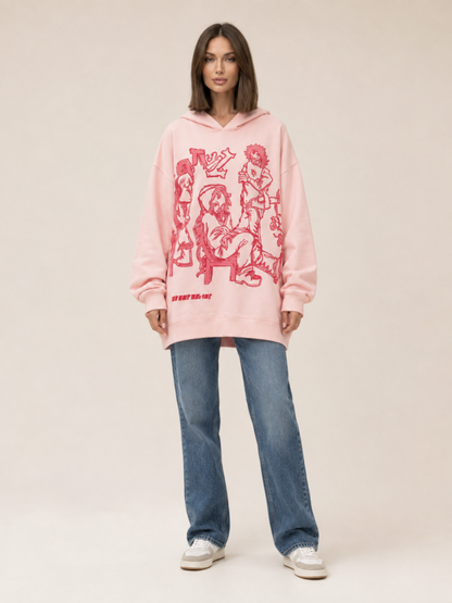 Sweat à Capuche Manga Harajuku Femme