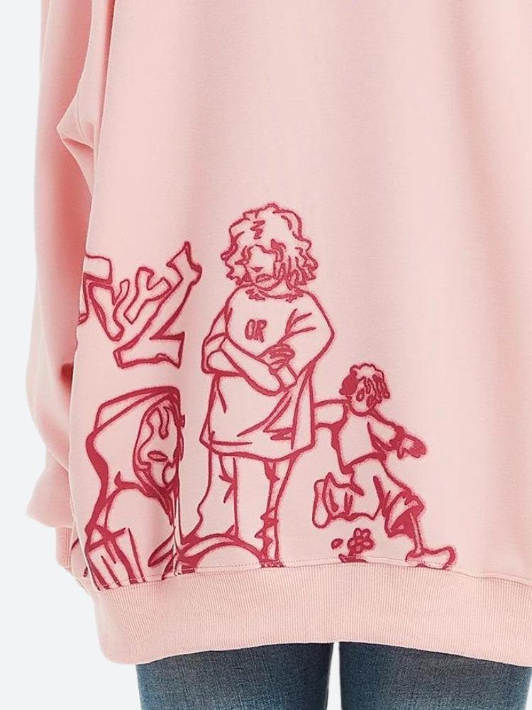 Sweat à Capuche Manga Harajuku Femme
