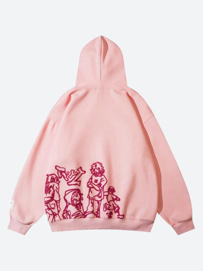 Sweat à Capuche Manga Harajuku Femme