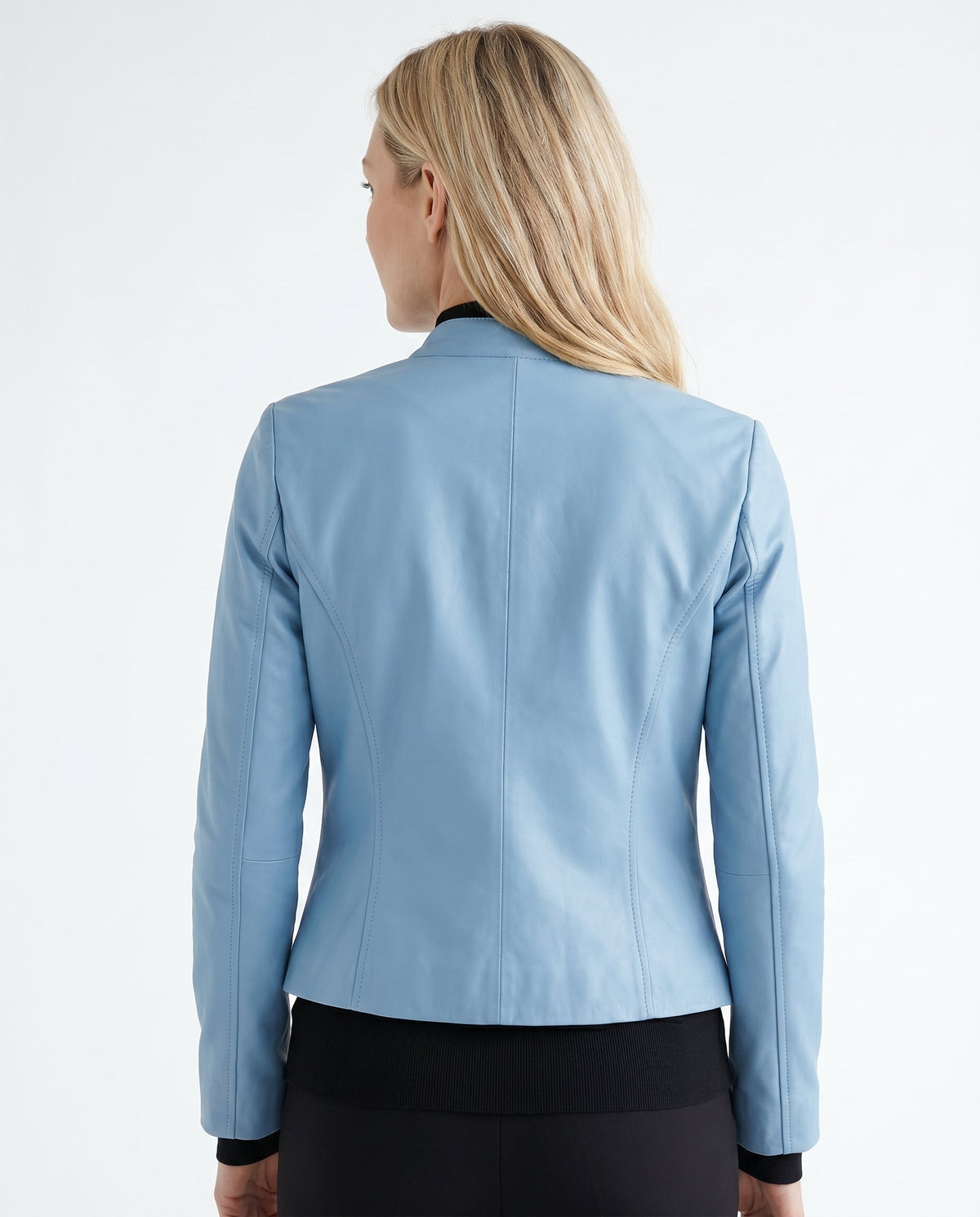 Veste Cuir Cintrée Femme